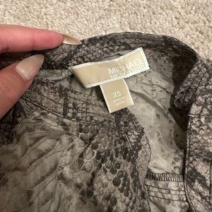 Michael Kors snake skin dress